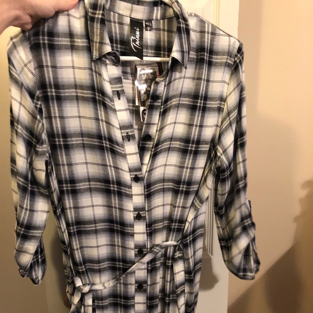 Flannel dress